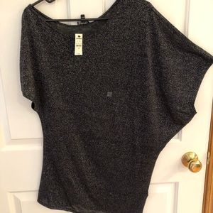Express Sparkle Winged Shirt